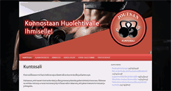Desktop Screenshot of joutsankuntosali.net